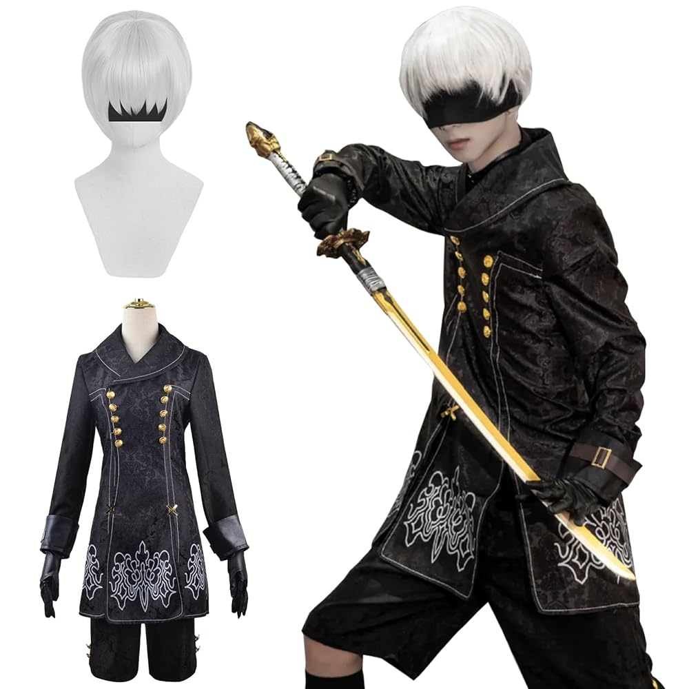 Amazon.co.jp: [神併良品] ヨルハ九号S型 コスプレ ウィッグ付き